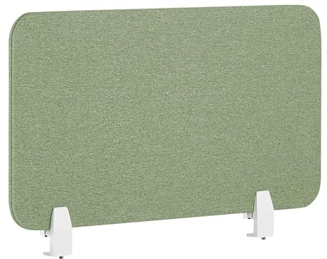 Schreibtisch Trennwand Akustik Polster grün 80 x 40 cm Schallschutz Wally