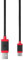 CHERRY USB CABLE 1.5, geflochtenes USB-C auf USB-A Kabel, zum Laden & zur Datenübertragung, für Tastatur, Maus, Smartphone, Tablet und mehr, 1,5 m lang, Schwarz