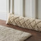 Catherine Lansfield Cosy Diamond Faux Fur Door Draught Excluder Natural