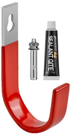 Supporto per tubo da giardino, supporto per tubo da giardino, resistente alla ruggine, per la conservazione di prolunghe, corde e all'esterno