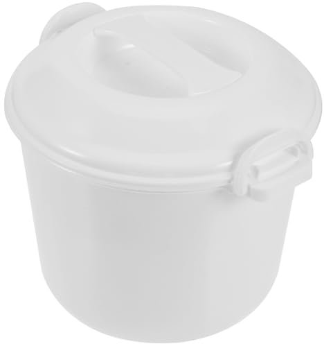 PRETYZOOM Cuiseur à Riz Micro-ondes Avec Couvercle Bol Repas Léger Et Sûr Pour Cuisson Famille Maintien Température Et Transport Facile