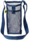 PATIKIL 22mmx13mm Water Bottle Bag, Mesh Portable Bottle Holder Carrier Adjustable Shoulder Strap for Sports Hiking Camping, Dark Blue