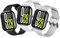 Xisair 3 Pièces Bracelets Compatible avec Xiaomi Redmi Watch 5 / Xiaomi Watch 4 / Mi Band 8 Pro/Xiaomi Smart Band 9 Pro Bracelet en Silicone Sangle Sport Respirant Sangles Étanche