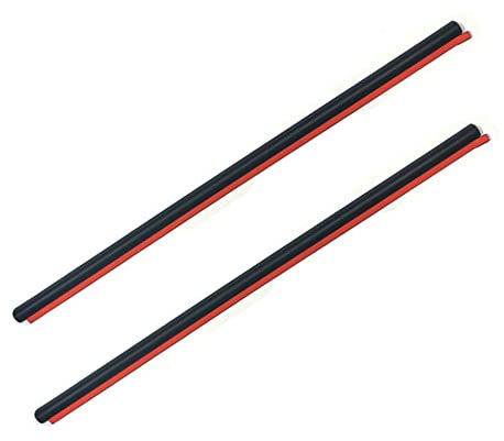 Kit Joints d'Etanchéité de Portières de Vitres Arrières Gauche ET Droite compatible pour Clio 3 3 portes - 8200341503