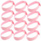 DEARMAMY 100 Stück Bedruckbare Armbänder Sicherheitsarmband Für Identifikation Farbig Medizinisch Kinderarmbänder Zur Alarm Wasserdicht Bands Armbänder Armbänder Rosa Pvc