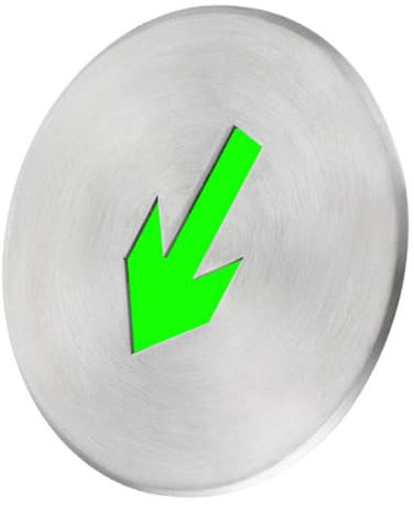 Alipis Wegweiser aus Metall Ausgangsschild Schild „Einbahnstraße rechts halten“. Pfeilschilder im Freien Straßenschild -Verkehrsschild Richtungszeichen Party- -Zeichen Einweg