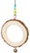 Vogel-Kletterstange aus Holz, Papageienkäfig-Spielzeug, Schaukel, hängendes Kauspielzeug