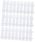 NOLITOY 5Pièces Panneaux de Clôture de Jardin Décoratifs Blancs Plastique Lot de Bordures Extérieures Pratiques pour Aménagement Paysager