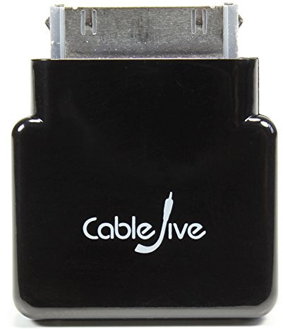 CableJive dockStubz Dock Ladeadapter - nero