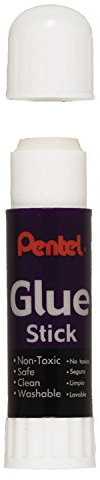 Pentel ERK20N Glue Stick - 20 g, Pack of 12