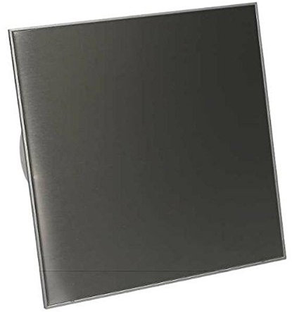 Bathroom Extractor Fan 100mm / 4 with Pull Cord Switch and Stainless Steel Front Panel WTI100W