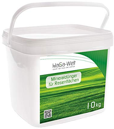 Fertilizante mineral para césped, abono NPK (10 kg)