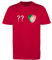 Comedy Shirts - Portugal Trikot - Wappen: Klein - Wunsch - Herren Trikot - Rot/Weiss Gr. L