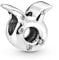 Pandora Charm Taureau en argent sterling avec zircones cubiques transparentes