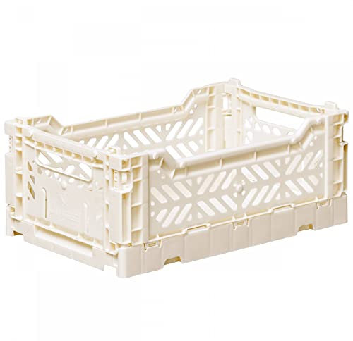 Ay-Kasa Mini Box Design Faltbox Spielzeugkiste 27 x 17 x 10,5 cm Coconut Milk