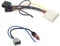 Sound Way Autoradio Adaptateur Câble Connecteur Faisceau ISO, Adaptateur Antenne Compatible avec Nissan, Renault, Opel