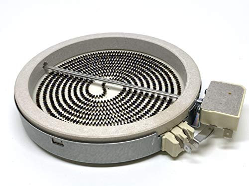 Eika | Resistencia vitrocerámica simple zona | 1652032912, 1652032911 | 1200 vatios 230 voltios | Øext. 165mm y Øint. 145mm | Pieza original de fabricante para encimeras vitrocerámicas.