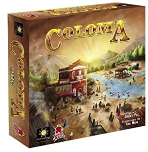 Super Meeple Coloma Brettspiel, Braun
