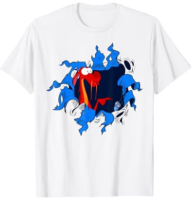 Disney Mulan Mushu Cri-Kee Takes The Blame Ripped T-Shirt