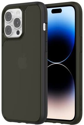 Survivor Strong Series Case for iPhone 14 Pro Max, Ultra-Slim Impact Defense - Black (GIP-092-BLK)