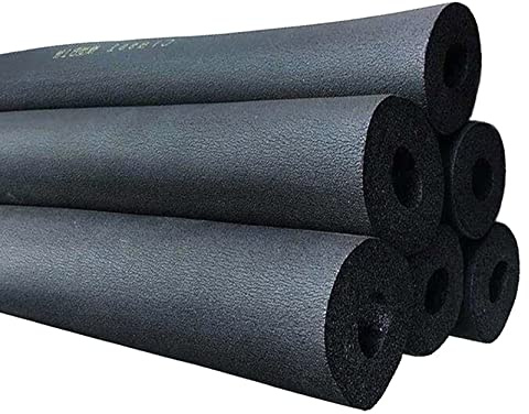 Tube D'isolation en Mousse 6-110 Mm ID Imperméable Tuyau D'isolation en Caoutchouc Anti-Gel D'extérieur Chauffage Manchons Isolants Résistant à l'usure et Lgnifuge pour Tuyaux 1pcs ( Size : ID 110mmx2