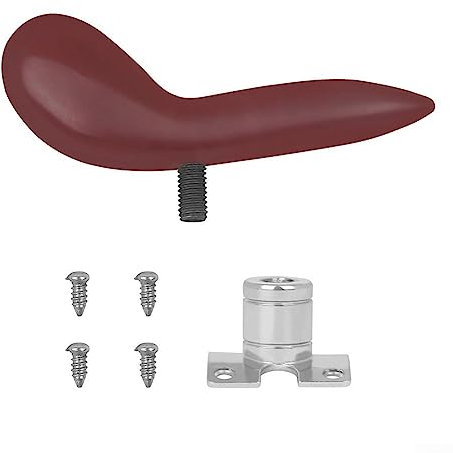 Fagott Handhalter, Fagott Zubehör Gut mit Befestigungsschrauben und Griffbasis Holzbläser Zubehör Fingerstütze Fagott Teile Kits