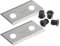 Générique LITAO-XIE, 1 Paire de Lames de broyeur de Jardin avec vis pour Eco ES1600 Ryobi RSH2545B Einhell BG-KS 2040 McCulloch