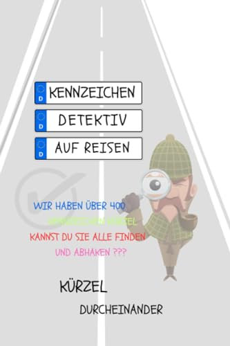 Kennzeichen-Detektiv auf Reisen: Kinder Reise Beschäftigung
