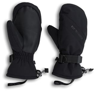 Animal Track Womens Snow Mittens - Waterproof with PrimaLoft® Gold Insulation & Adjustable cuffs - Best for Autumn Winter, Skiing & Outdoors