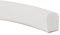 2M Duschdichtung Weiß, Duschschwelle, Schwallschutzleiste Dusche Selbstklebend, Wasserbarriere, Wasserdamm TPE 1,5 * 2cm (2M Weiß)
