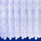 Maple Textiles White Net Curtain in Luxury Cotton Look sold by the metre Cutvto Width for Windows Patio Doors (40(101cm) Drop)