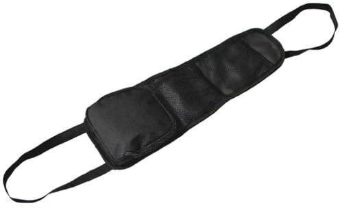 FASOHJ Autositz-Seitenaufbewahrungstasche,kompatibel mit Subaru STI Xv BRZ Forester Impreza, Autositz-Tasche,1-Black