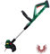 ABBNIA Tondeuse rotative sans Fil avec Batterie de 2.0 Ah, Coupe-Herbe électrique Domestique, Tondeuse à Gazon télescopique légère, Herbe