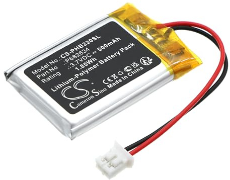 TCTK Akku 500mAh Kompatibel mit [Philips] BT2200B, BT2200B/27 Ersetzt P682634