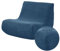 Highdi Stretch Lazy Sofabezug 1 Sitzer, Jacquard Sofabezug ohne Armlehnen Sofahusse Schonbezug Weicher Sofa Überzug Waschbar Sofaüberwurf Wohnzimmer Sofaschoner Hund Katze Sofaschutz (Königsblau)