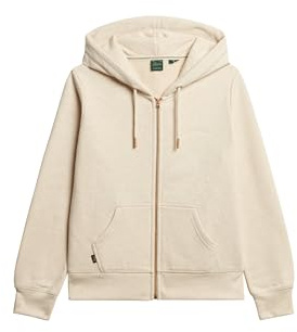Superdry Damen Essential Kapuzenjacke mit Logo