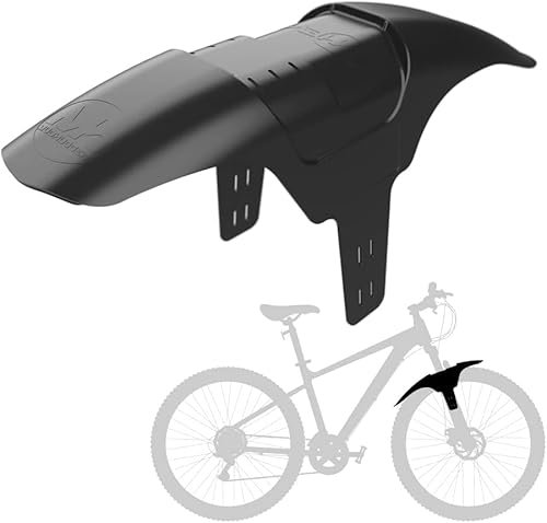 Mudhugger Evo Shorty Universal-Schutzblech vorne mit Schnellverschluss-Befestigungen für 69,8 cm - 73,7 cm MTB-Federgabel (L x B): 390 x 90 mm