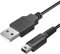 Mugust 1.2M USB A Charger Cable Compatible with for Nintendo New 3DS / 3DS XL / 3DS / New 2DS XL /2DS / 2DS X L / 2DS / DSi/DSi X L Black Quality Compact Strong Power Only (Black)