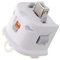 LUCKGRASP Motion Plus - Adaptador para mando a distancia externo Motion Plus Sensor Controller Wii Grip Accelerator con funda de silicona
