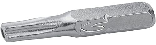 KS Tools 911.3103 1/4 Bit con adaptador estrella de cinco puntas, 25 mm TS20