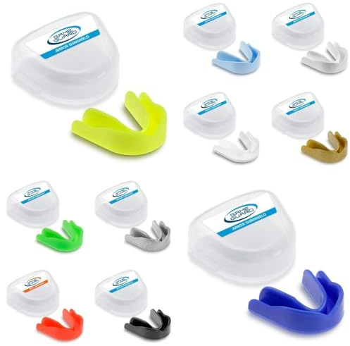 Game Guard Boil & Bite Mundschutz Zahnschutz – für Kinder & Erwachsene – Hockey, Boxen, Rugby, Fußball, Kampfsport, MMA, Karate, Kickboxen, Taekwondo, Handball
