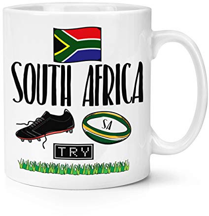 South Africa Rugby 10oz Mug Cup