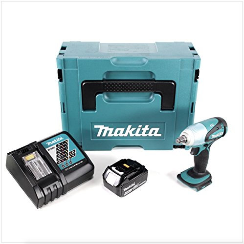 Makita DTW 251 RM1J 18V Akku Schlagschrauber 230 Nm im Makpac mit 1x 4,0 Ah Akku und Ladegerät