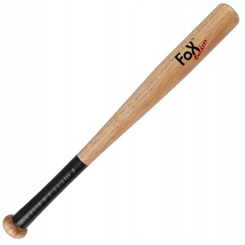 Fox Outdoor Baseballschläger, Holz, 18, Natur, American Baseball
