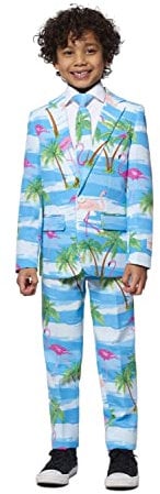 OppoSuits Lustige Verrückt Anzüge für Jungen 2 - 8 Jahre alt - Kommt mit Jacke, Hose und Krawatte