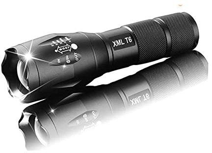 LED Rechargeable Flashlight XML T6 linterna Torch 4000 lumens Outdoor Camping Powerful Led Flashlight,Type A