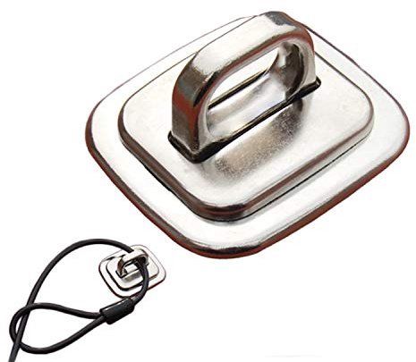 Security Anchor Base Plate for Keyed or Combination Cable Locks,Desk Mount Anchor Accessory for Cable Locks