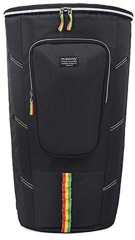 HOMDREAM African Percussion Drum Bags Geeignet Für 10/12/13 Inch Drum Mit Wasserdichtem Oxford Djembe Drum Aufbewahrungskoffer Mit Verstellbarem Doppelschultergurt,13inch