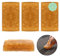 Skateboard Griptape Cleaner 4 Stück Gelb Schleifband Reinigungsblock, Gummi Griptape Reiniger, Skateboard Radiergummi zum Reinigen von Scooter Schleifpapier Schleifband Schleifscheiben (7*4*1.5cm)