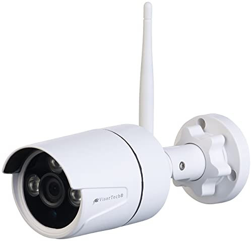 VisorTech Zubehör zu IR Überwachungskamera: Funk-IP-Kamera für Überwachungssystem DSC-850.app/750.app V2/1920.app (IP Überwachungskamera Set, Kamera Überwachungssysteme, Alarm Bewegungsmelder)